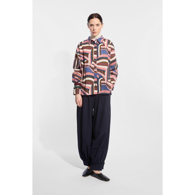 Coral Carillon Rosalie Shirt