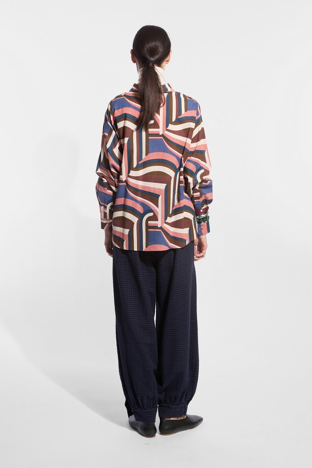 Coral Carillon Rosalie Shirt