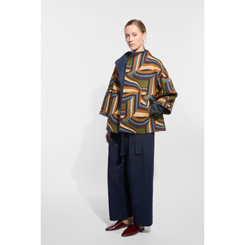 Manteau Adonis Carillon Kaki Brun