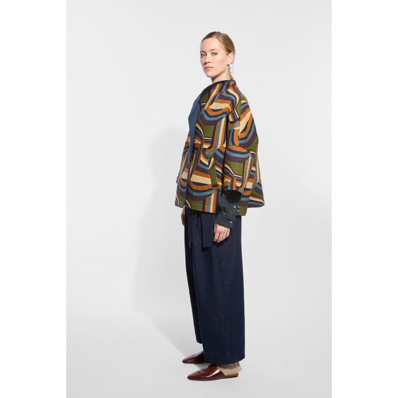 Manteau Adonis Carillon Kaki Brun