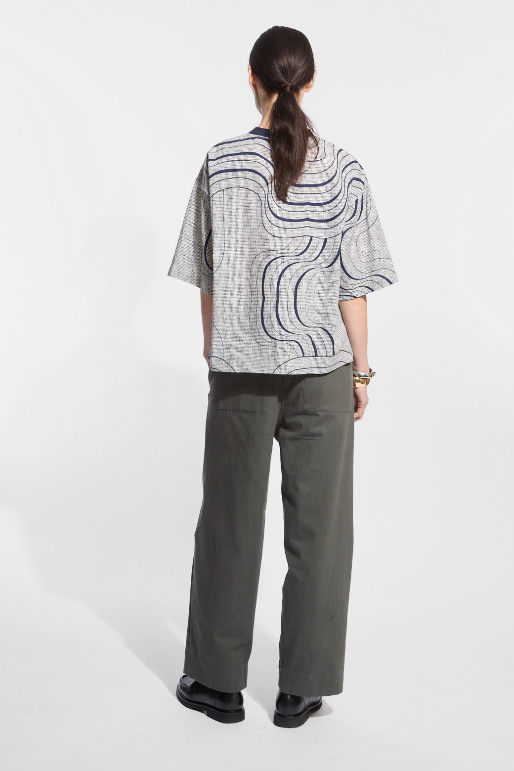 Pantalon Victor Celeste Sous Bois