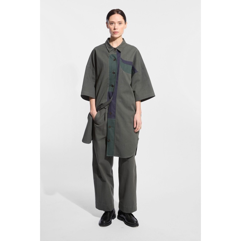Celeste Dark Green Janet Dress