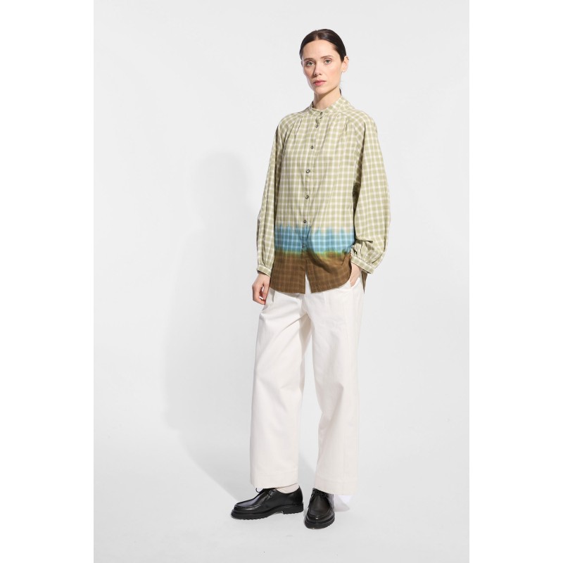 Pantalon Victor Celeste Ecru