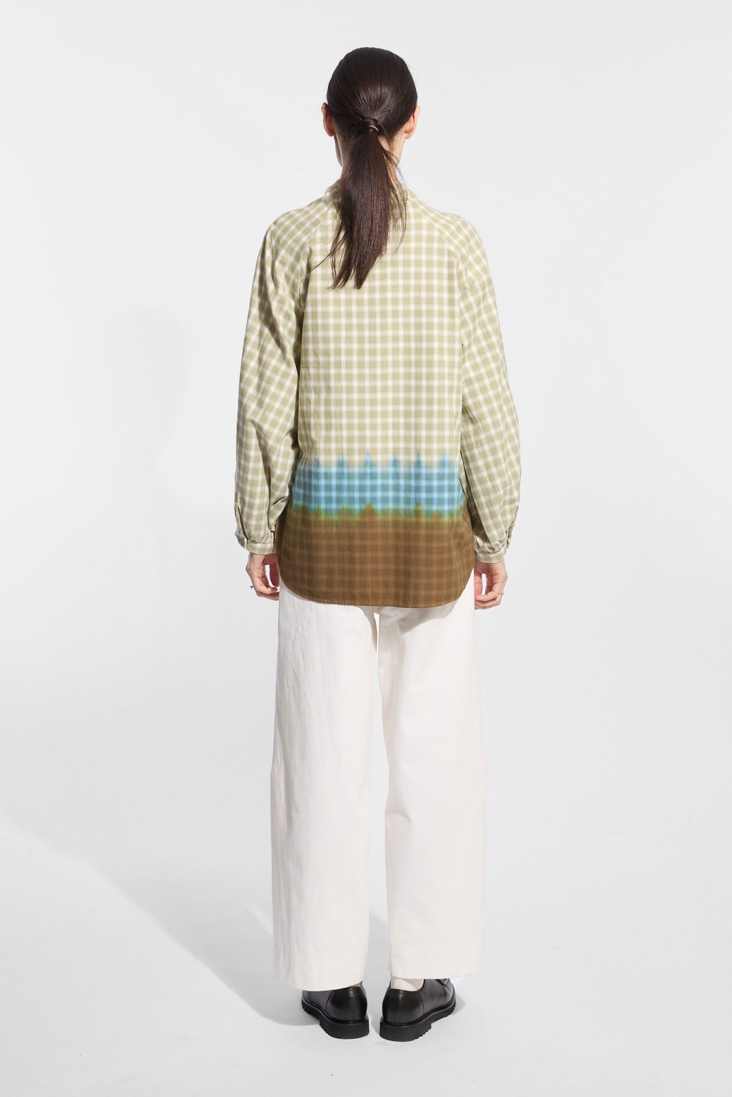 Pantalon Victor Celeste Ecru