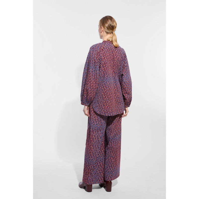 Burgundy Galilee Lola Shirt