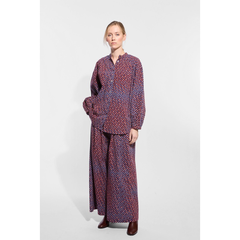 Chemise Lola Galilee Bordeaux