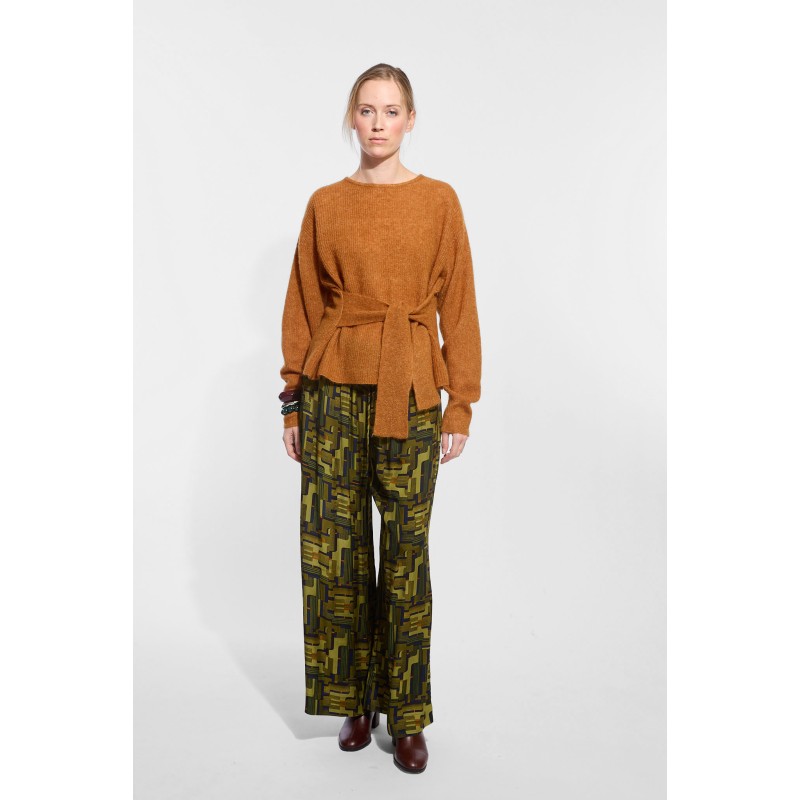 Pantalon Paule Oscar Vert