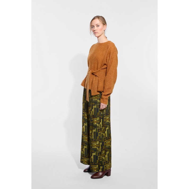 Pantalon Paule Oscar Vert