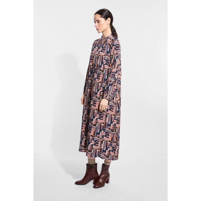Robe Eulalie  Oscar Rose Marine