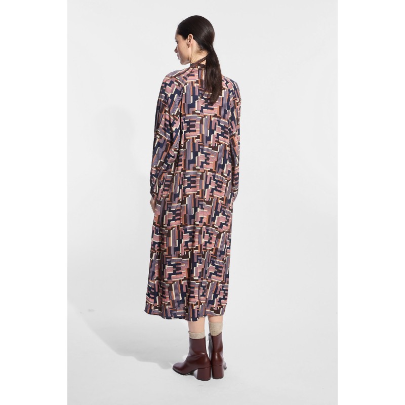 Robe Eulalie  Oscar Rose Marine