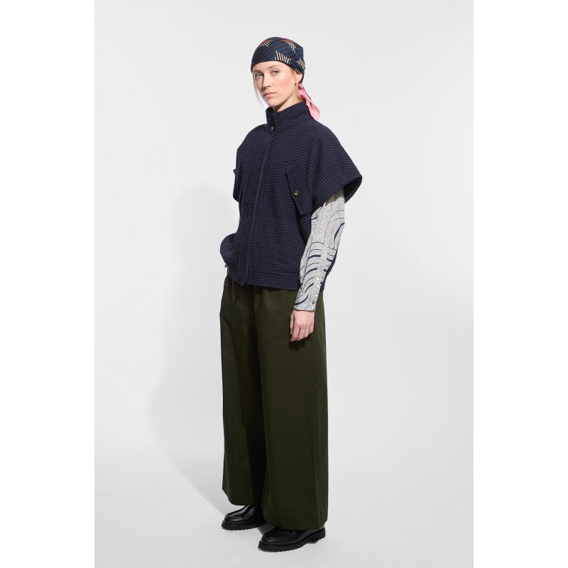 Veste Vitra Veloute Marine