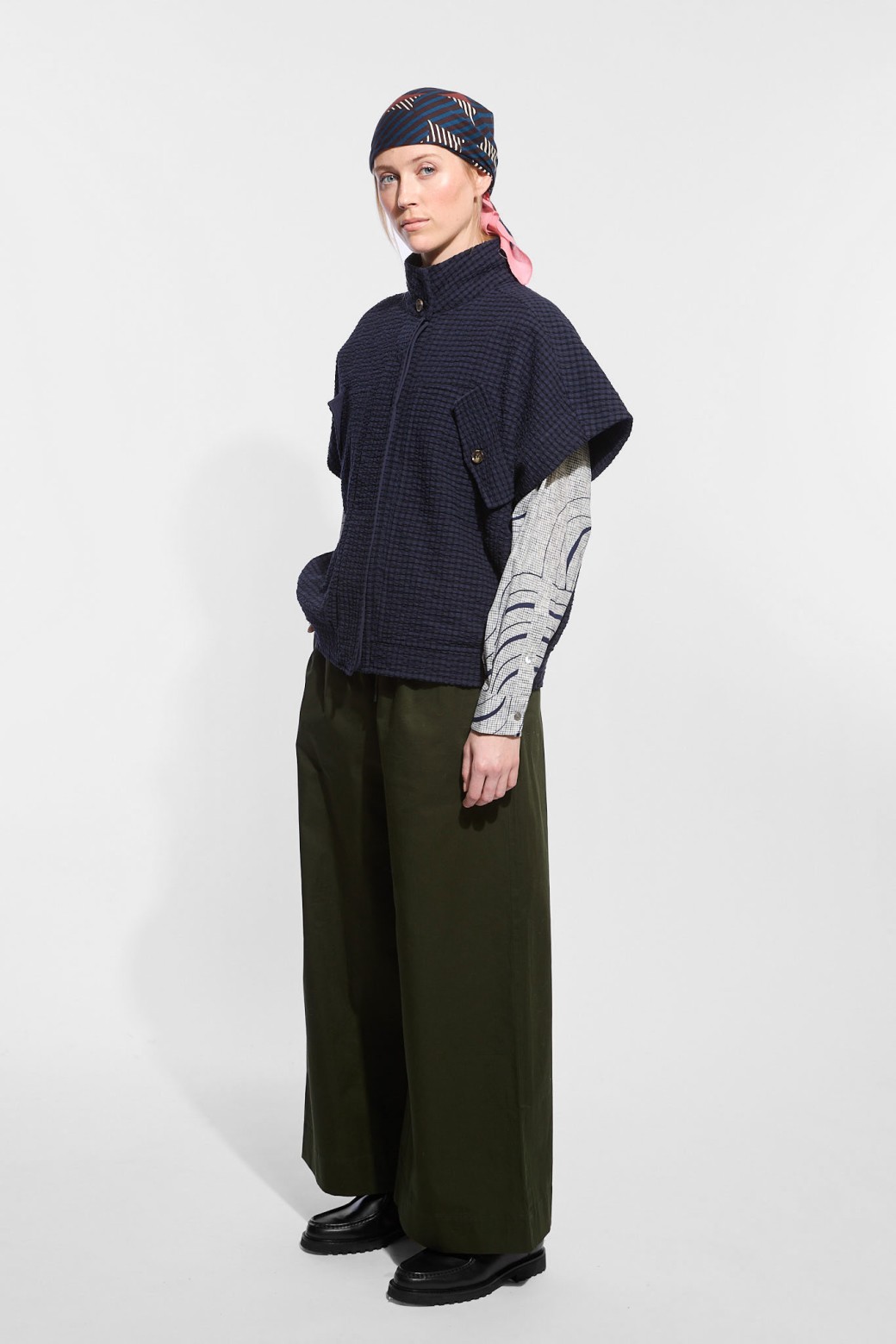 Veste Vitra Veloute Marine