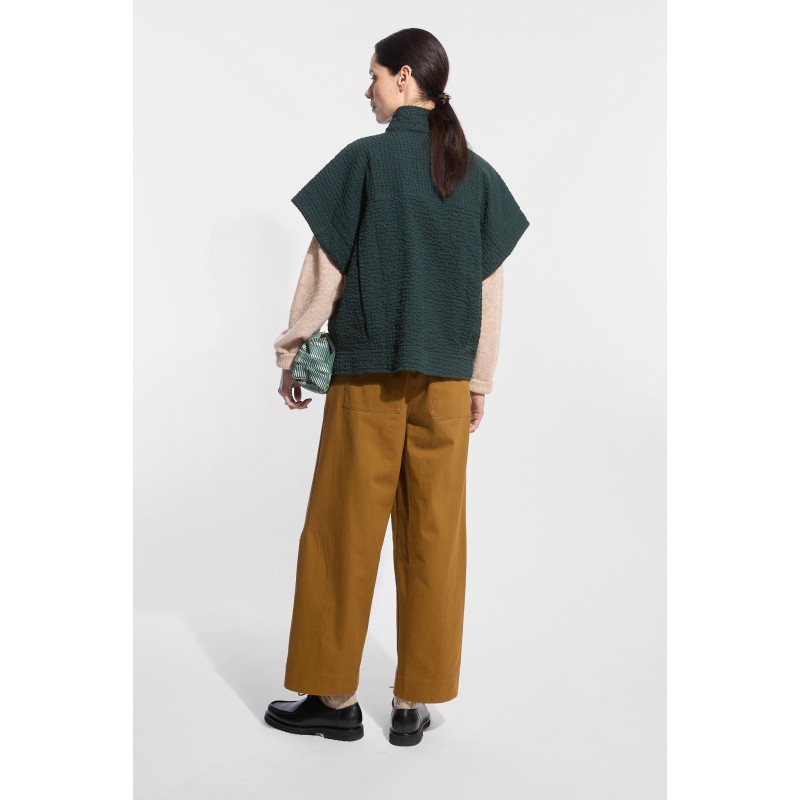Dark Green Veloute Vitra Jacket