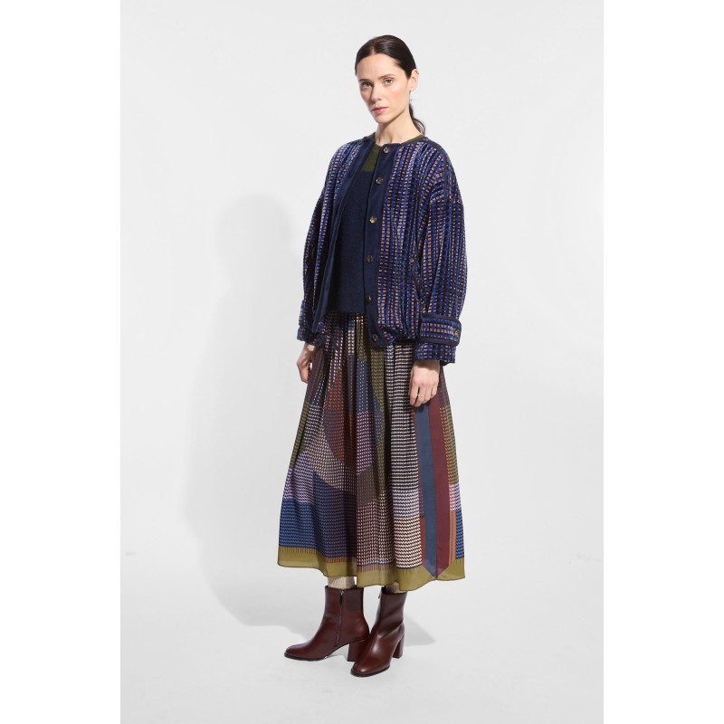 Manteau Vally Bombers Altaï Marine