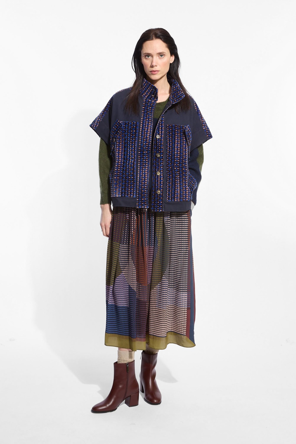Altaï Navy Vitra Jacket