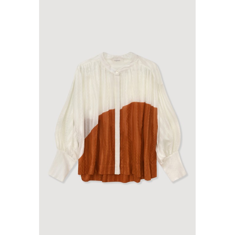 Ecru Terracotta Castille Shirt