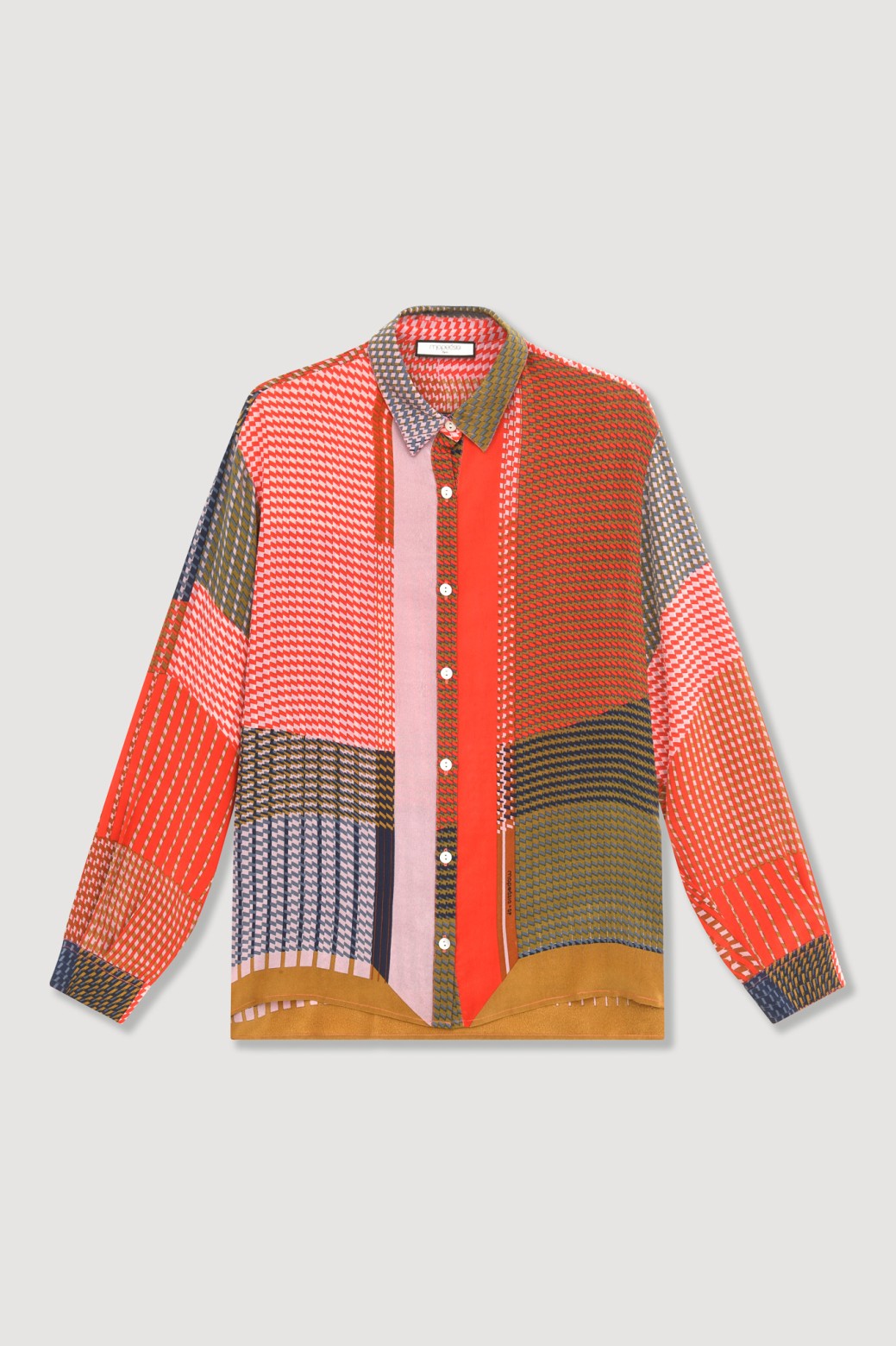 Chemise Rosalie Op Corail Kaki