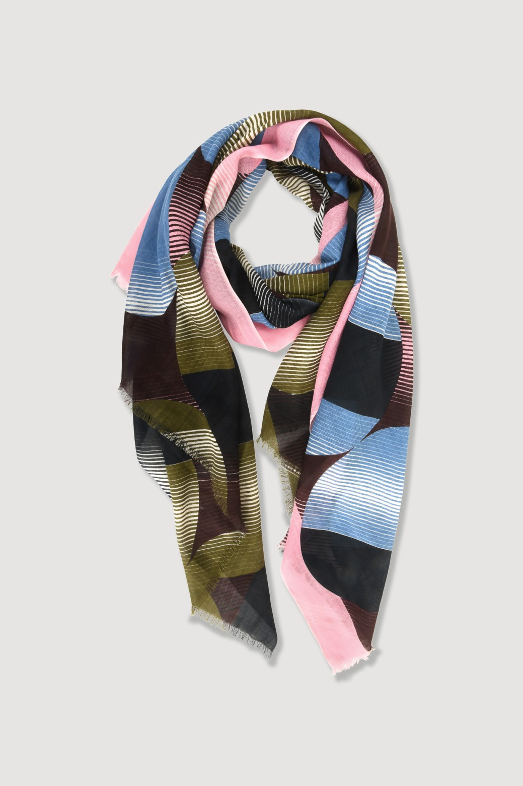 Foulard Anaphore Kaki