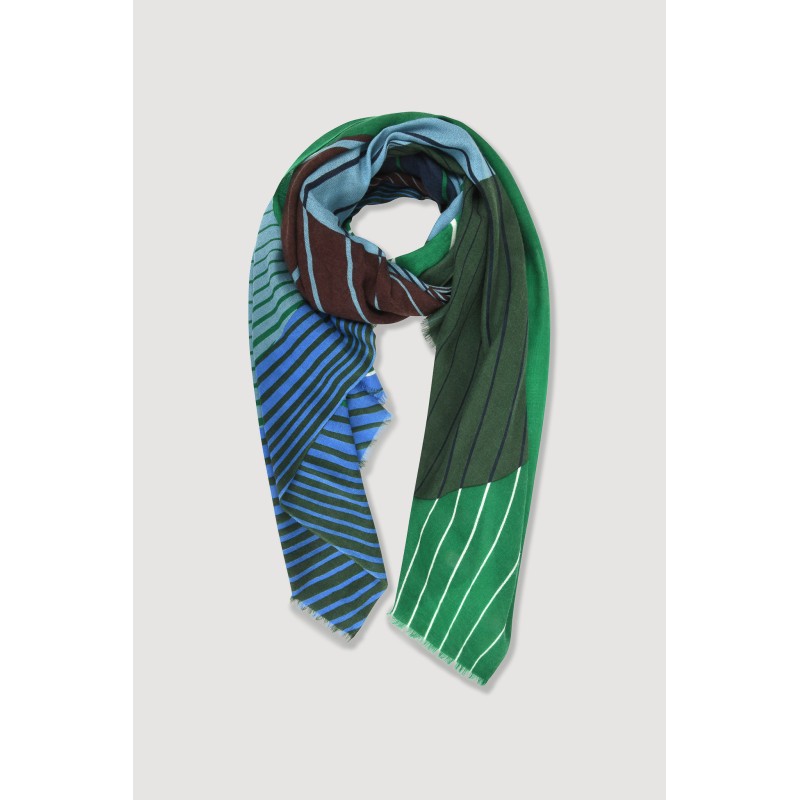 Astre Blue Grey Scarf