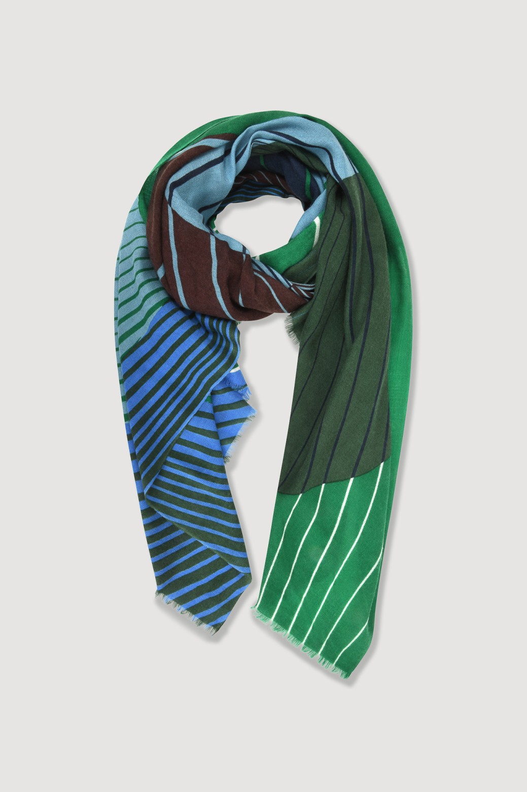 Astre Blue Grey Scarf