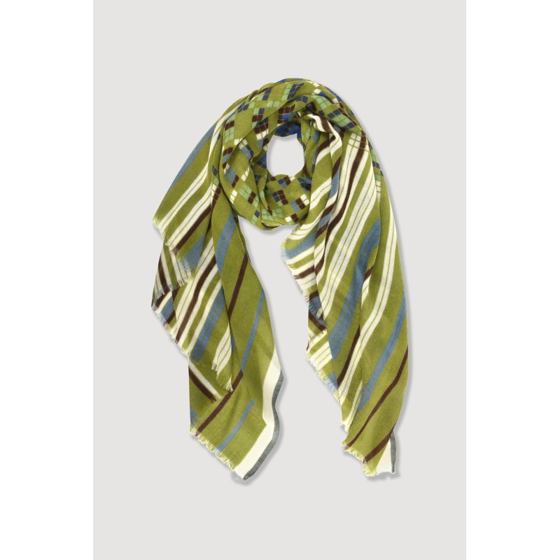 Foulard  Sequence Kaki