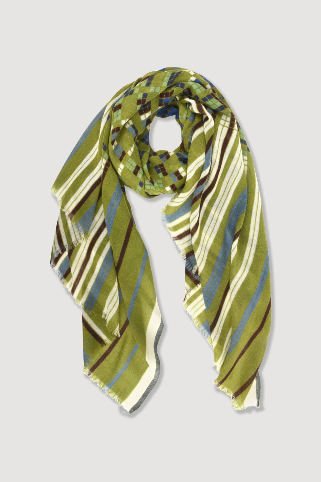 Foulard  Sequence Kaki