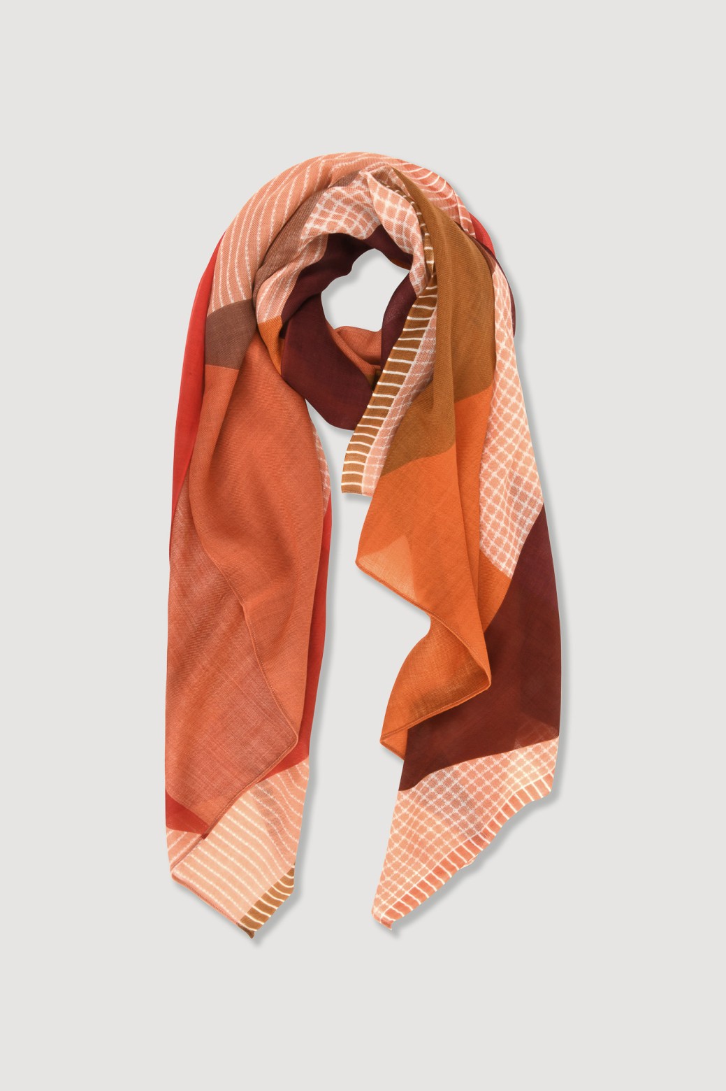 Foulard Surface Corail
