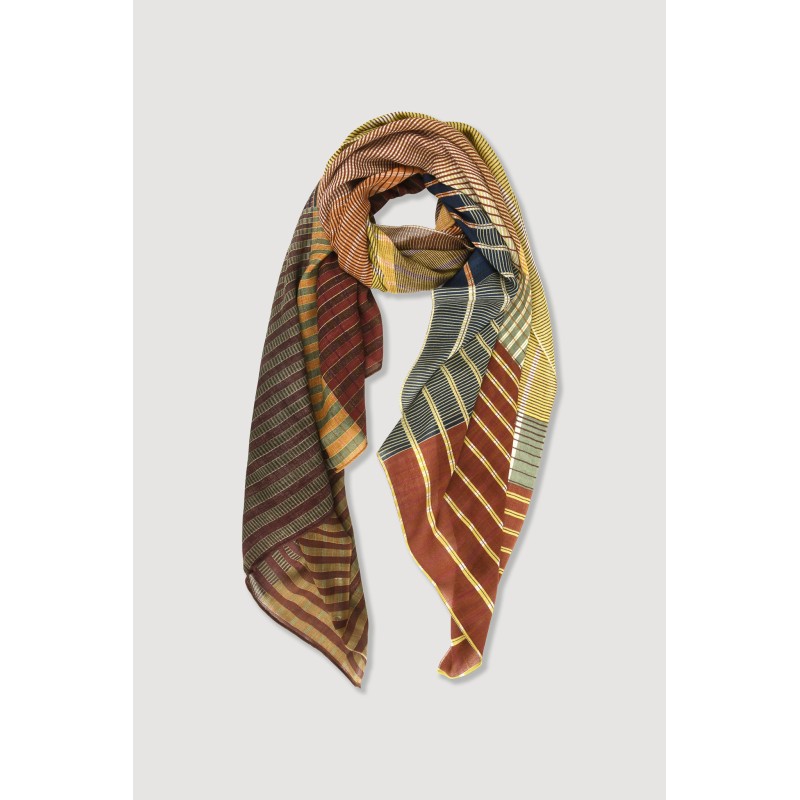 Vibrant Amber Scarf
