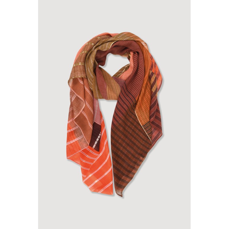 Foulard  Vibrant Rose Wood