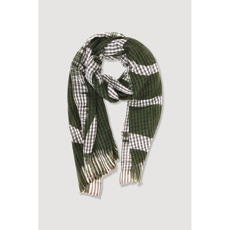 Foulard  Wave Gris