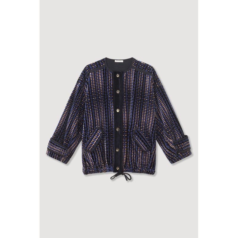 Manteau Vally Bombers Altaï Marine