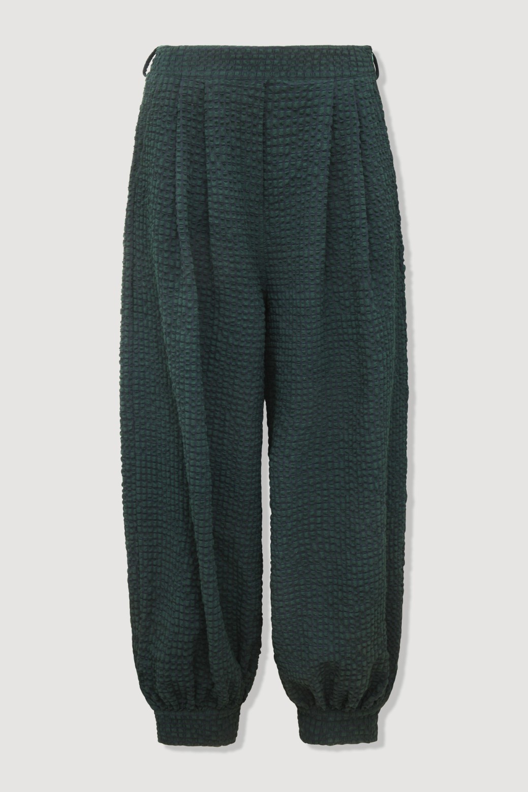 Veloute Dark Green Penny Pants