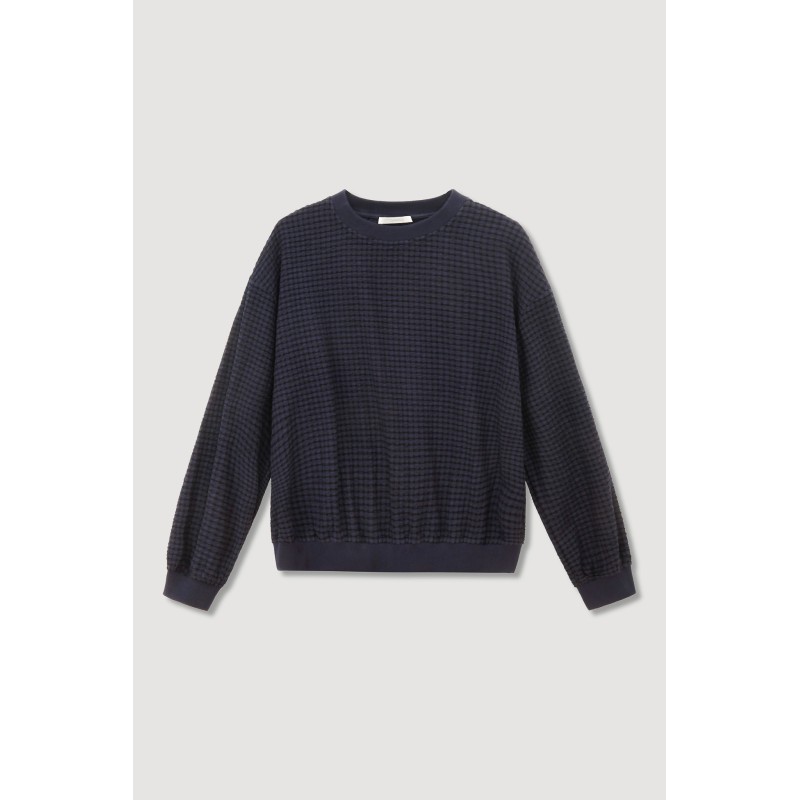 Sweat Mali Veloute Marine