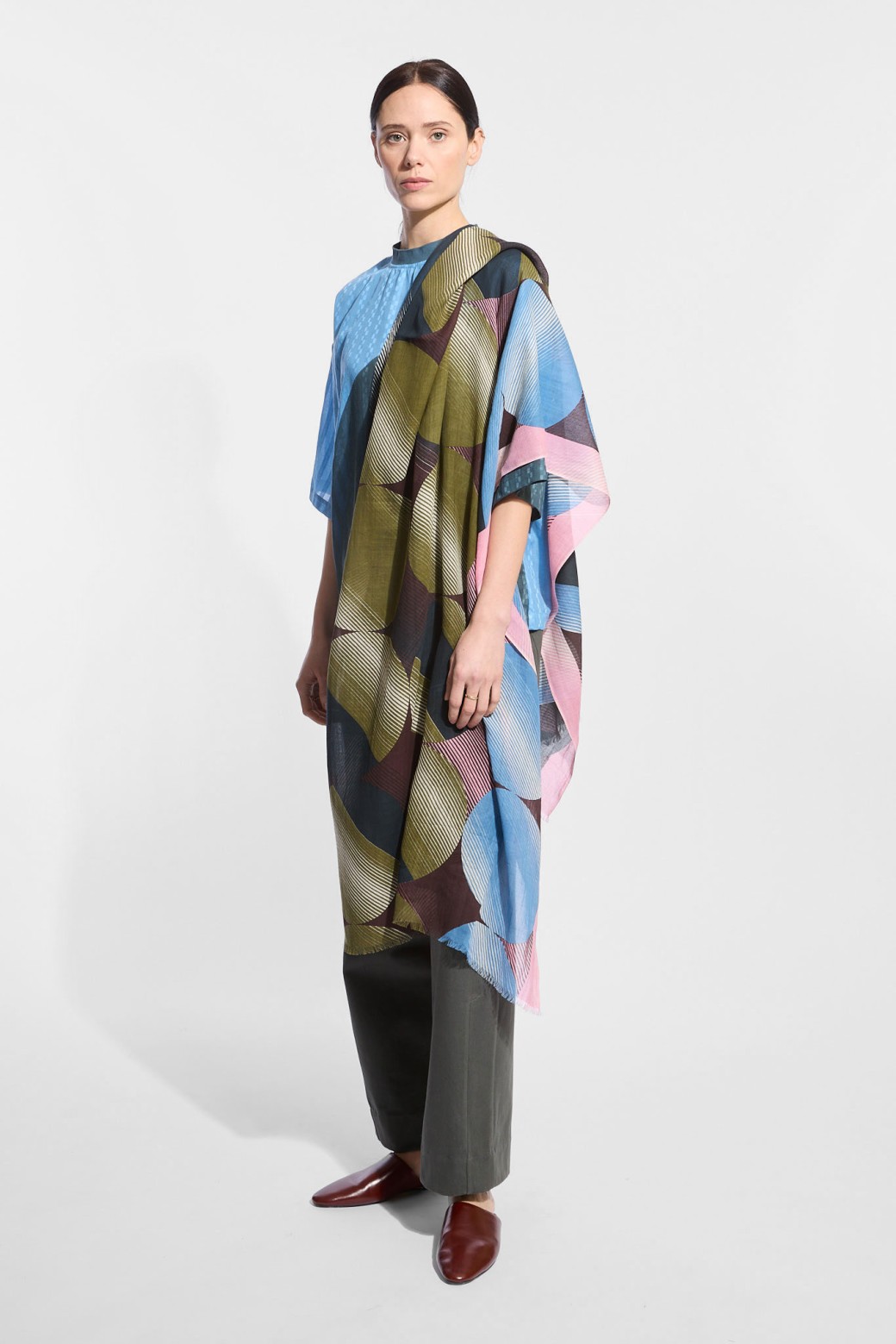 Anaphore Khaki scarf