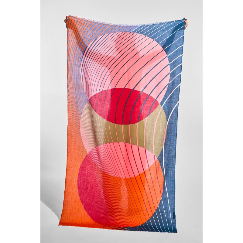 Foulard  Astre Corail