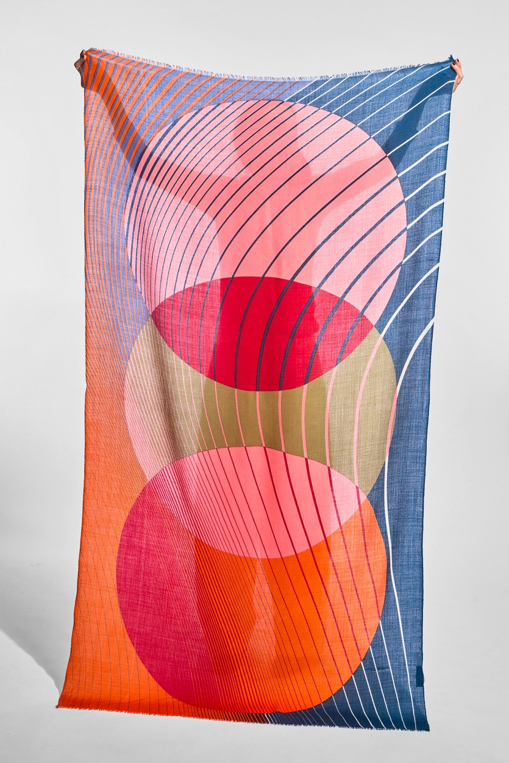 Foulard  Astre Corail