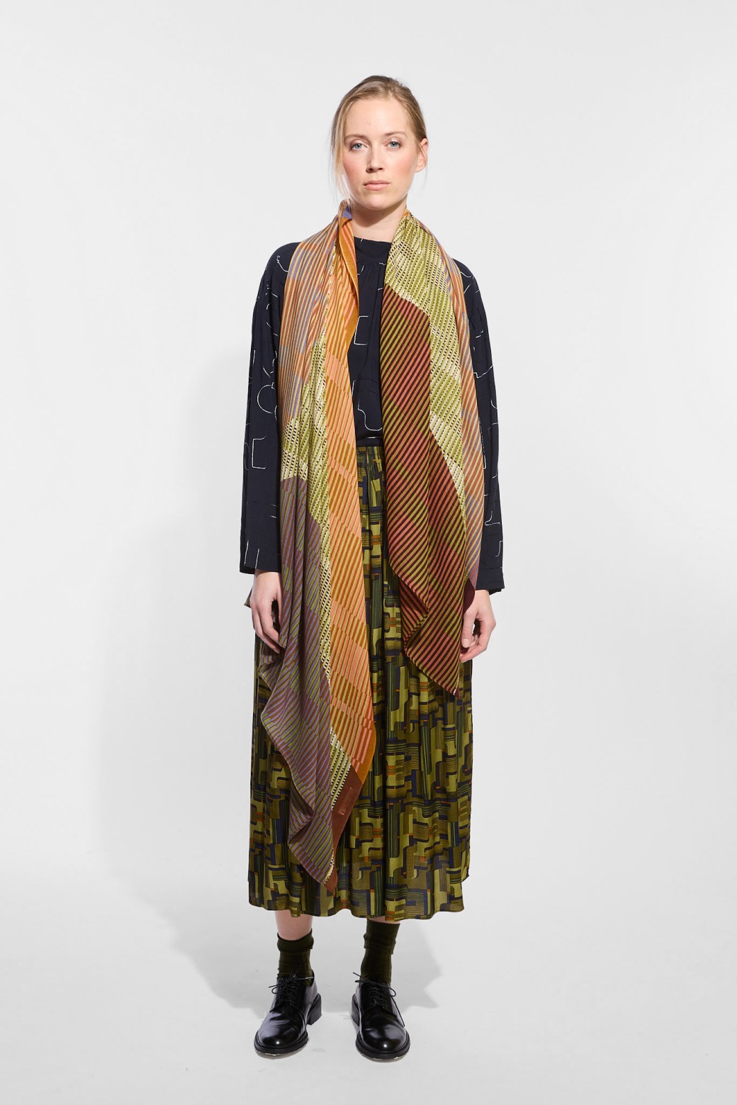 Foulard Cadence Amande