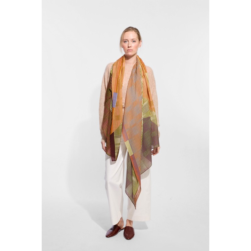 Foulard Cadence Amande