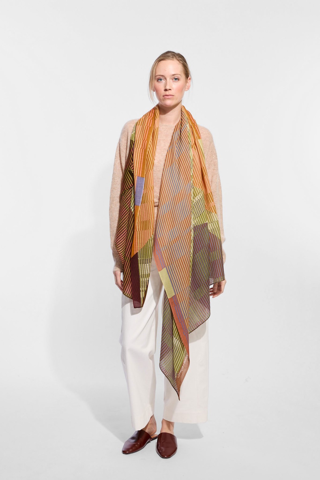 Cadence Almond Scarf