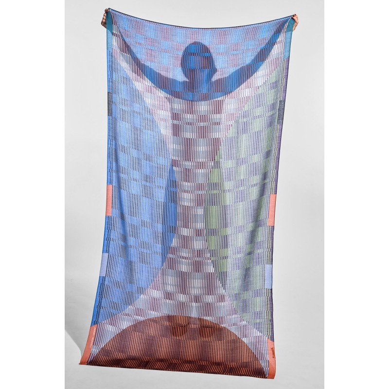 Cadence Blue Scarf