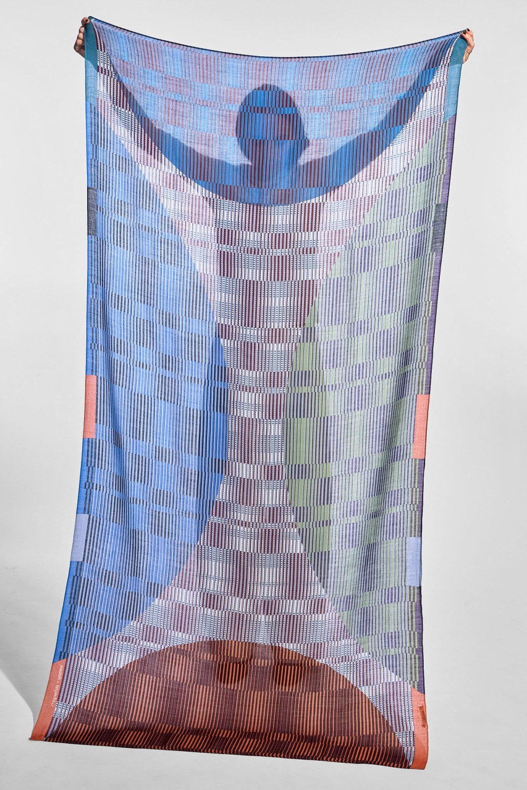 Foulard Cadence Bleu