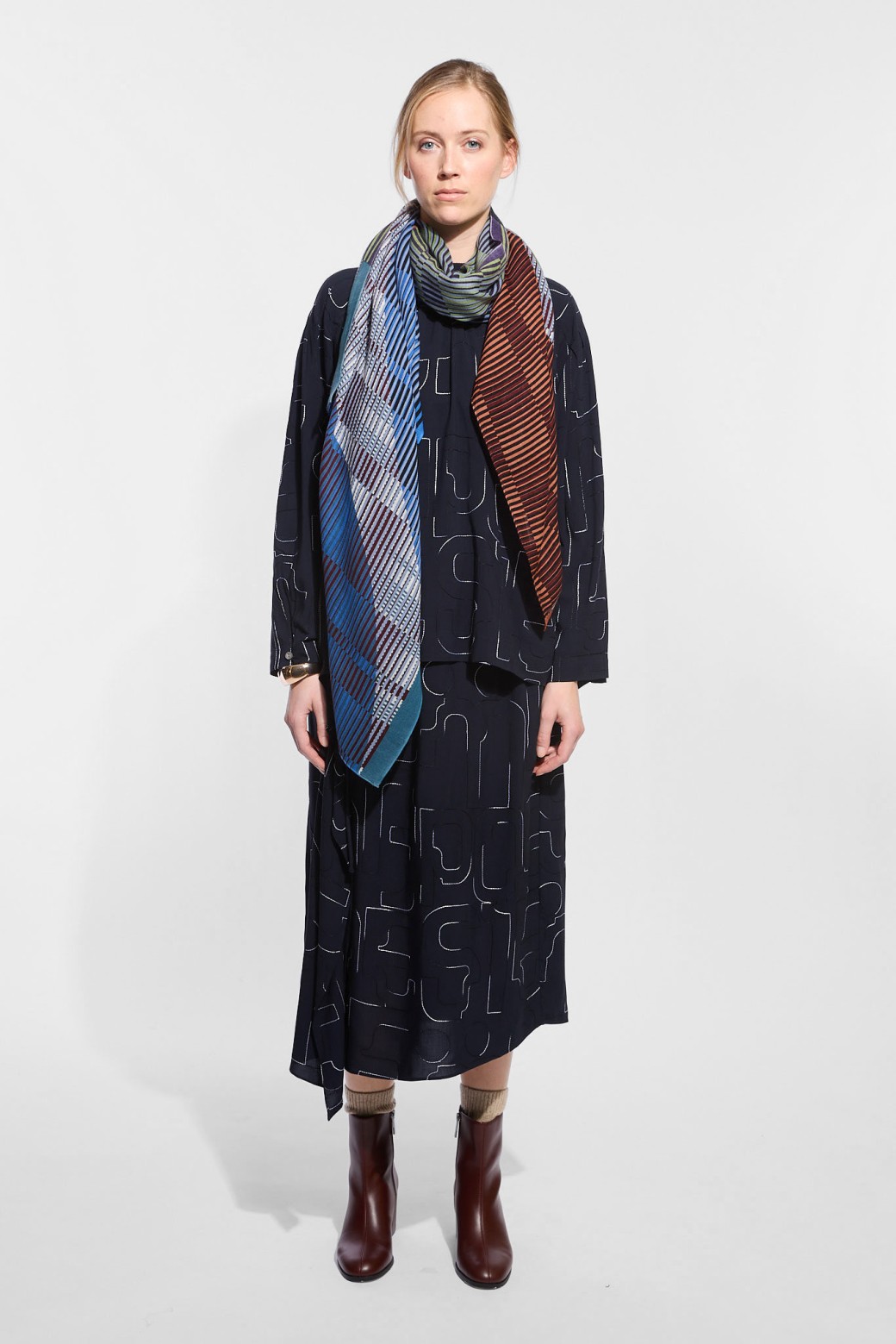 Foulard Cadence Bleu