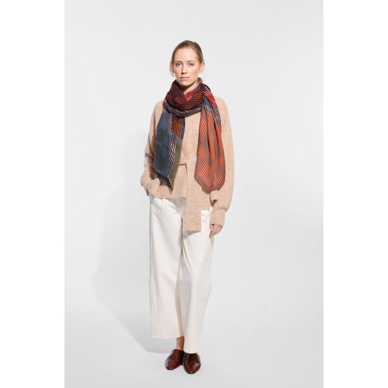 Foulard Cadence Rouge