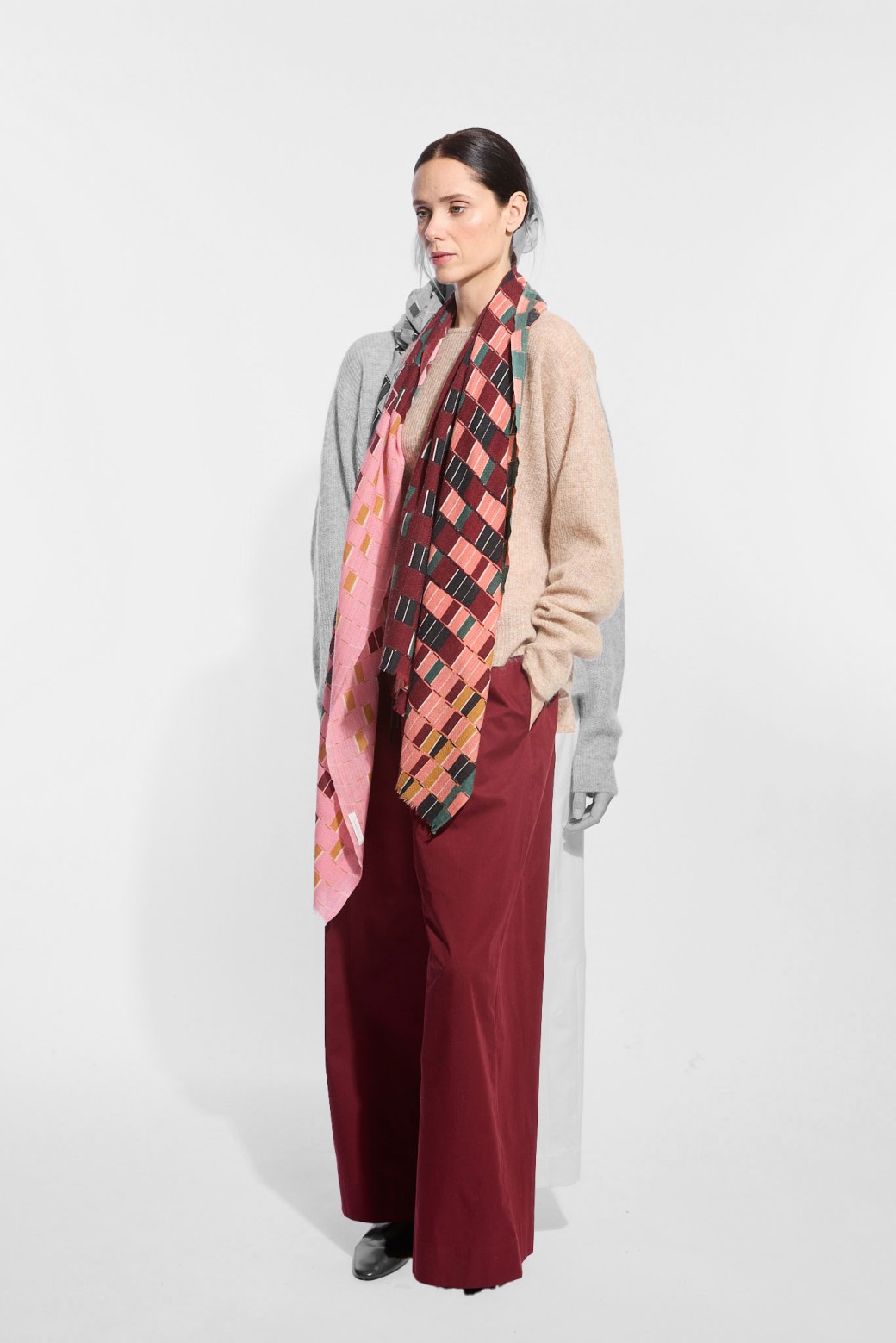 Foulard  Dedale Corail