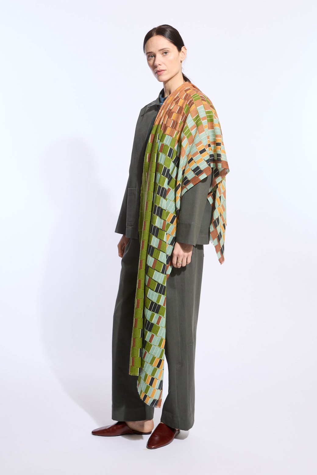 Foulard Dedale Sauge