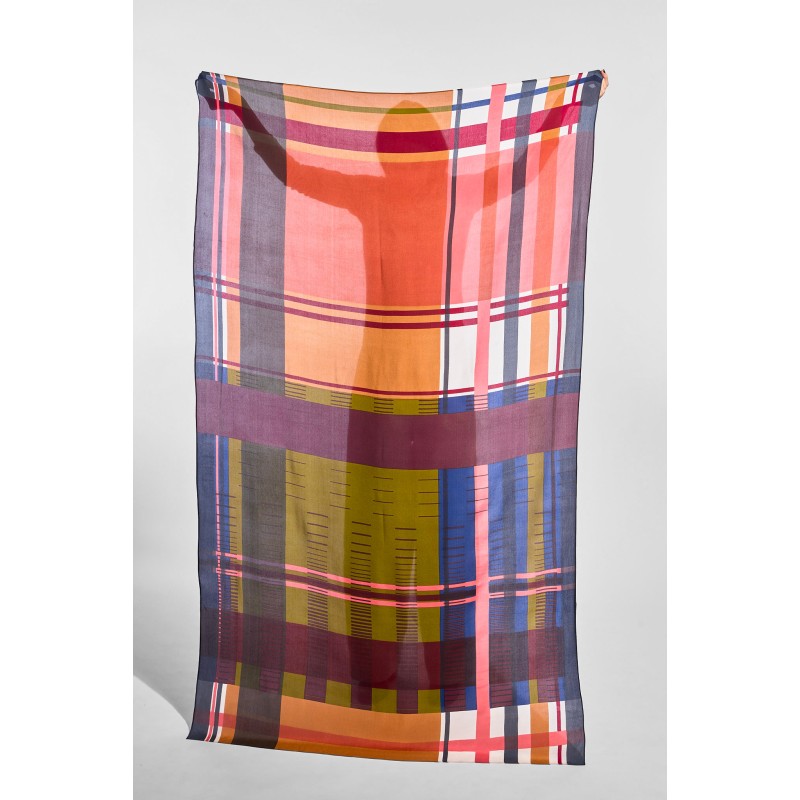 Foulard  Divine Blush Bleu