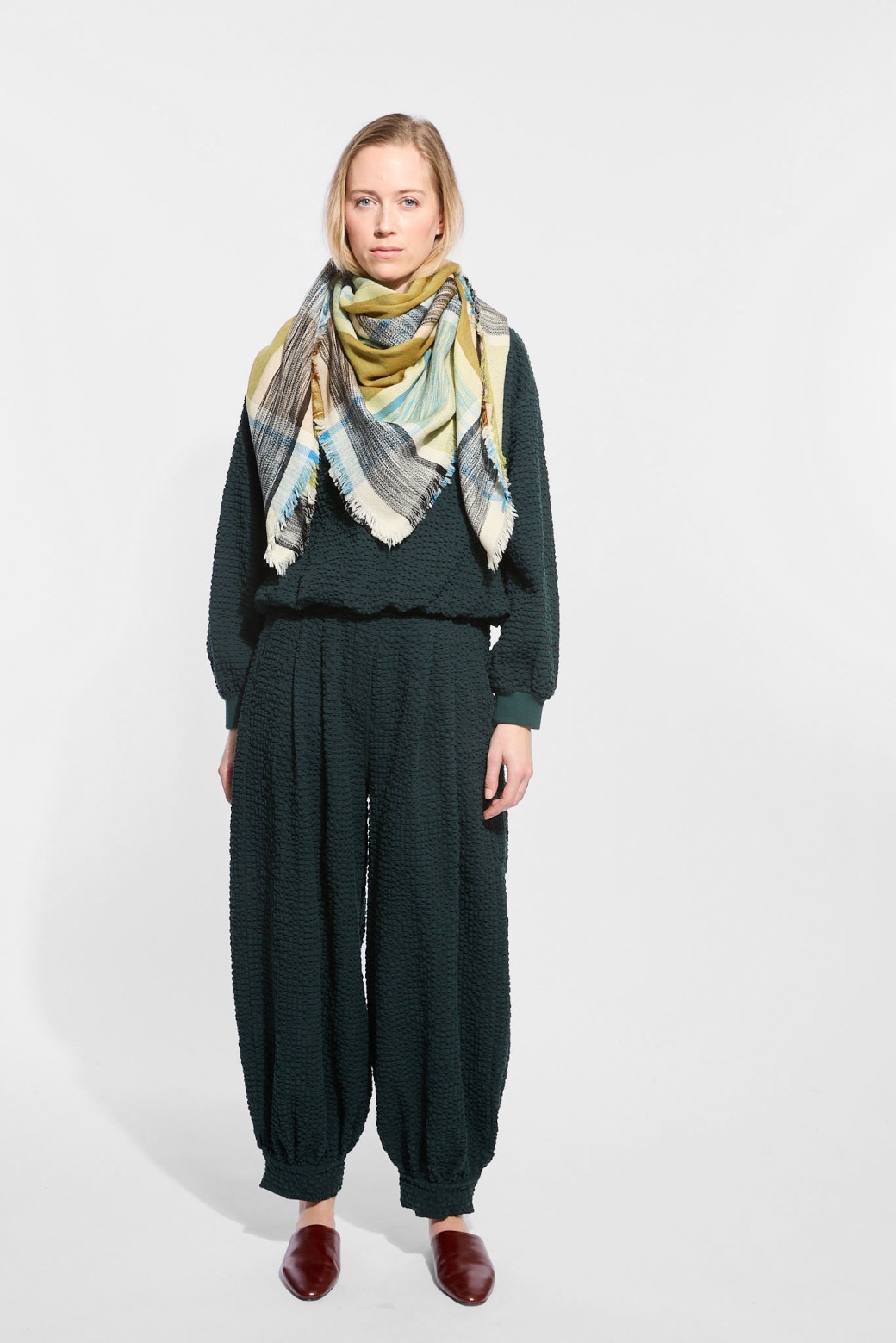 Foulard Felicité Brun