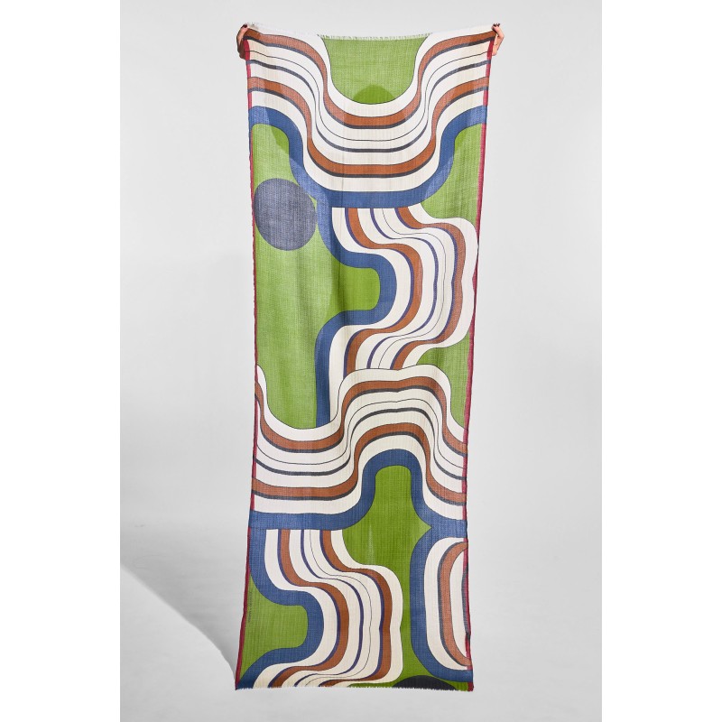 Foulard  Magma Kaki