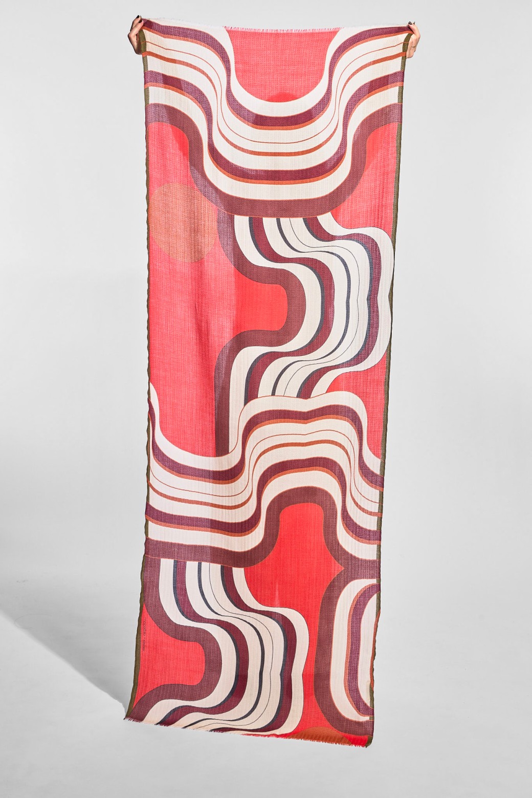 Magma Red Scarf