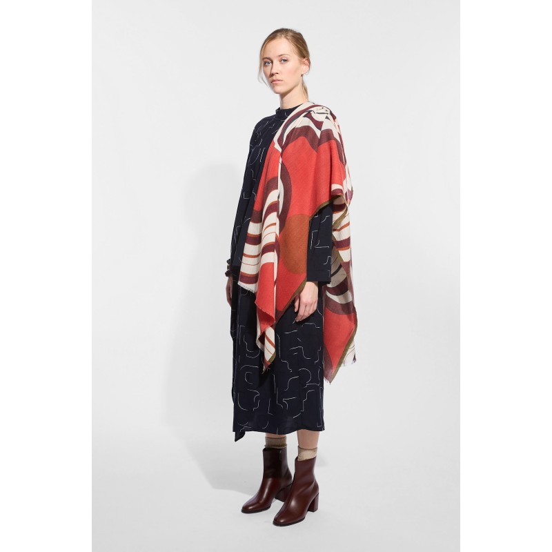 Foulard Magma Rouge
